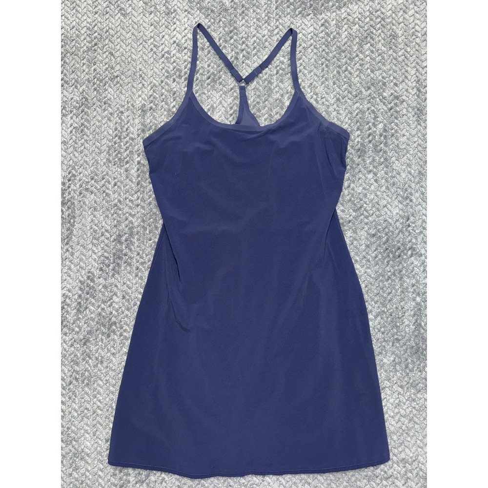 Outdoor Voices Women's Tennis Dress Navy Athletic Stretch Performance Sz Small